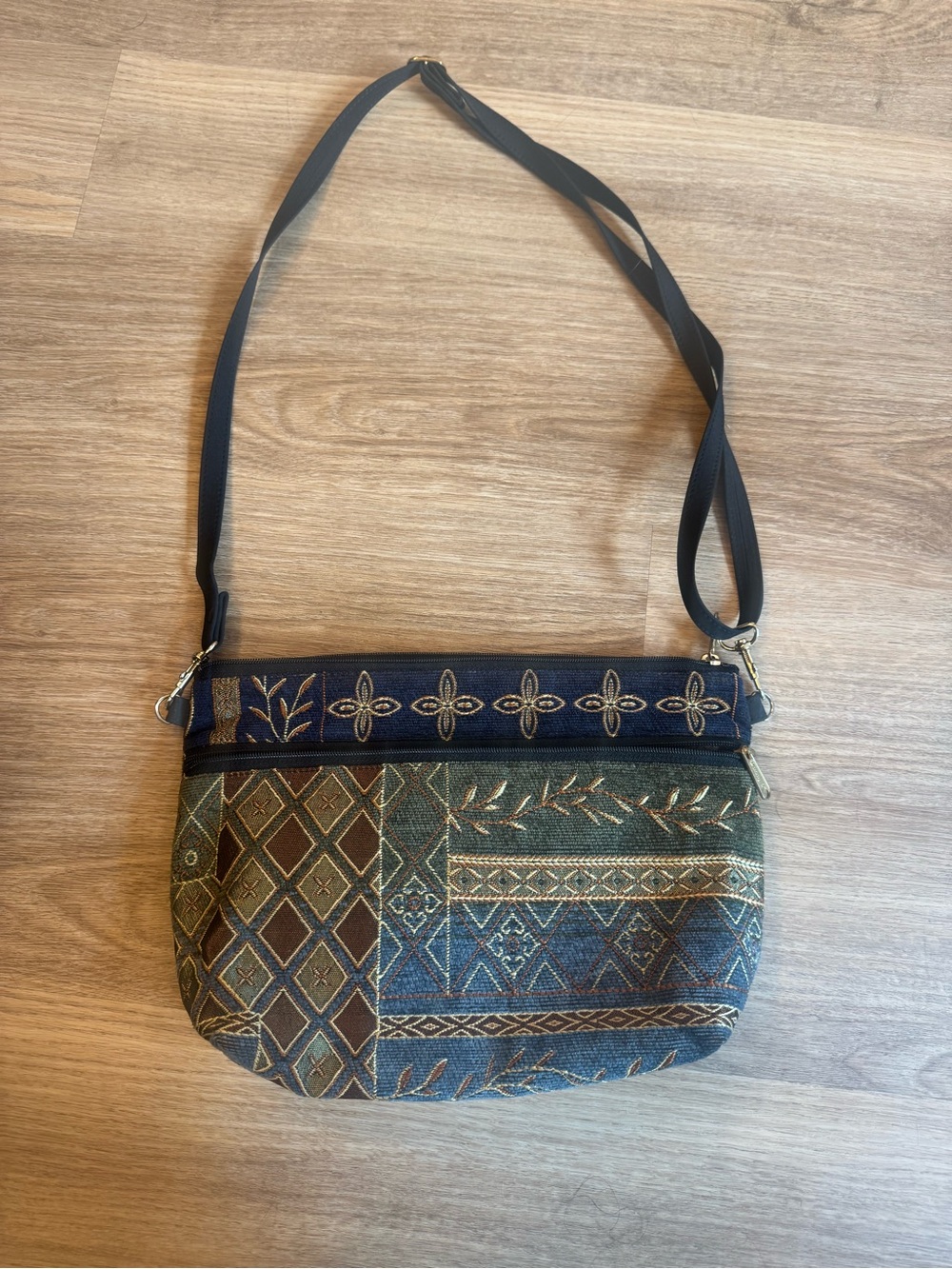 Vintage Danny K patchwork purse